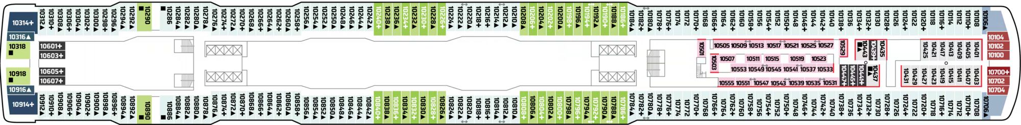 Deck 10 plan
